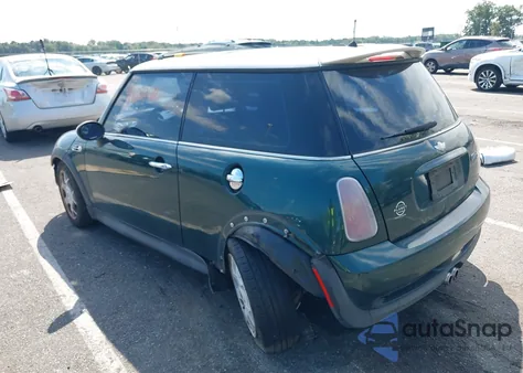 2004 Mini Cooper S из США, поврежденный, VIN WMWRE33444TD89299